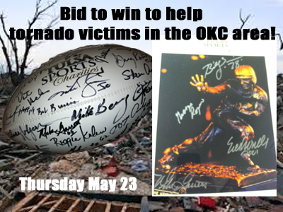 Thanks to Tulsa Sports Charities!